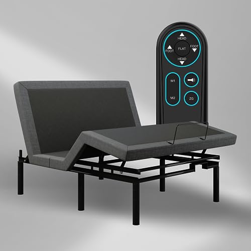 iDealBed 3i Custom Adjustable Bed Base, Wireless, Zero Gravity, One Touch Comfort Positions, Programmable Memory, Advanced Smooth Silent Operation (California King)