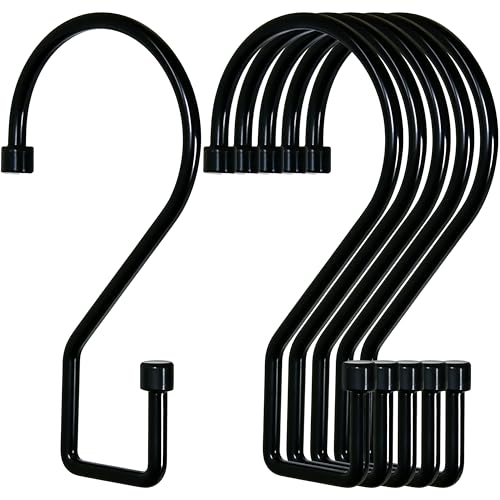 ANIASOM 12Pcs S Hooks for Hanging, 4 inch Heavy Duty
