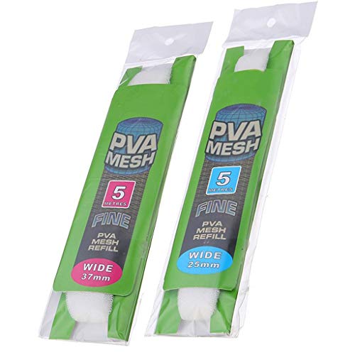 LEIPUPA 8 Unidades 5 Metros 25 Mm 37 Mm Isca de Pesca de Carpa Rede de Recarga de Estoque Accs Bolsa
