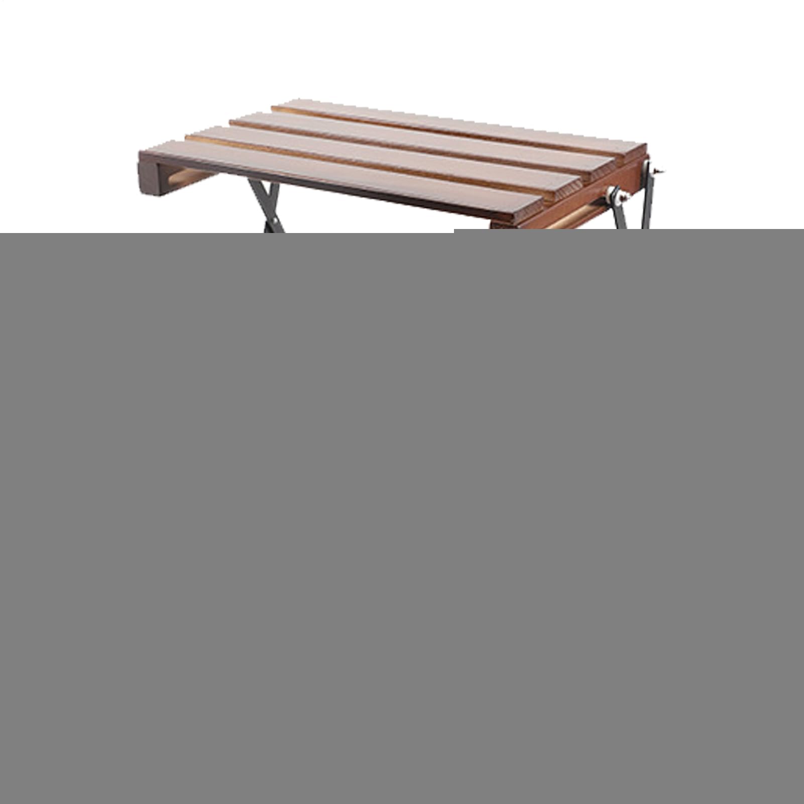 Support de Camping Organisateur Pliable 3 Couches | Étagère Bureau Pique-Nique Stable