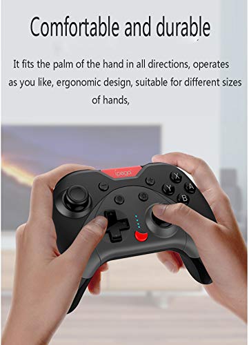 Gamepad sem Fio Vibratória de Seis Eixos para N-Switch PS3 Galaxy S10 S20 Android Smartphone Tablet