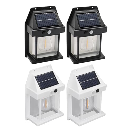 Aplique solar de pared exterior impermeable blanco con tres modos de iluminación 6