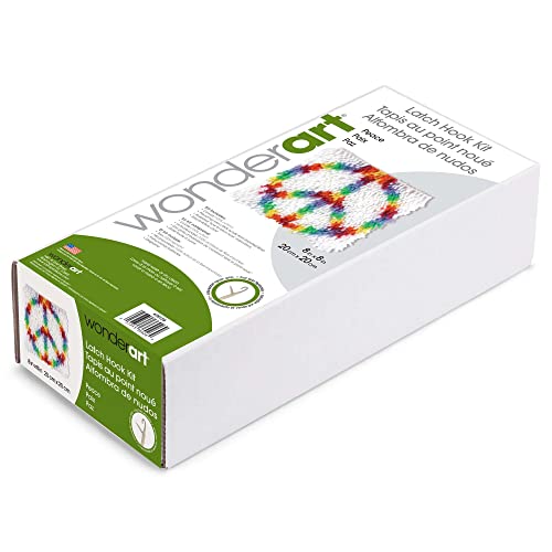 Image of Wonderart Latch Hook Yarn, Peace
