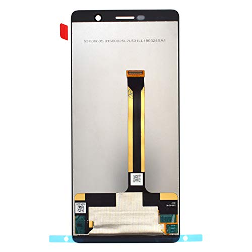 Image of Black TA-1041 LCD Display Touch Digitizer Screen Replacement for Nokia 7 Plus TA-1062 TA-1046