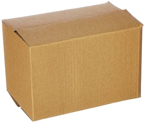 Image of BonKaso 3 Ply Corrugated Boxes for Packaging | 9 inchx6 inchx6 inch (Pack of 100) | Brown Cardboard Packing Box for Shipping, Moving & Storage | Cartons for Courier & Goods Transportation