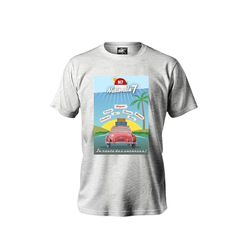 Stone Kids - Camiseta nacional 7 Oversize con licencia oficial, impresión ecológica, talla XS-XXL, Nl, L