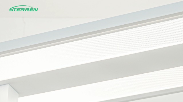 Image of STERREN 76 inch Led Floor Lamp, 105W Eye-Care Free-Standing Lamp, White