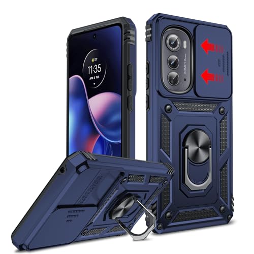 Coque Motorola Edge 2022 antichoc LeYi protection caméra coulissante
