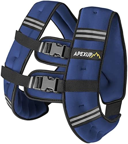APEXUP Weighted Vest Men Women, Weight Vest for Women Workout Equipment for Strength Training Running