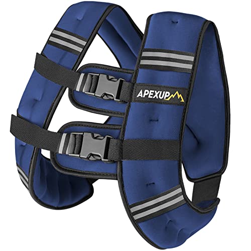 Image of APEXUP Weighted Vest Men Women, Weight Vest for Women Workout Equipment for Strength Training Running