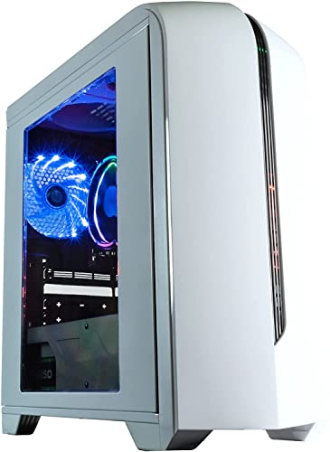 Periphio Warp Gaming Pc Computer With 4In1 Rgb Gaming Bundle | Amd Athlon 3000G | Radeon Vega 3 Igpu (2Gb) | 500Gb Ssd | 16Gb Ddr4 Ram | Windows 10 Desktop + Rgb Mouse, Keyboard, Headset, Xxl Desk Mat #TOP1