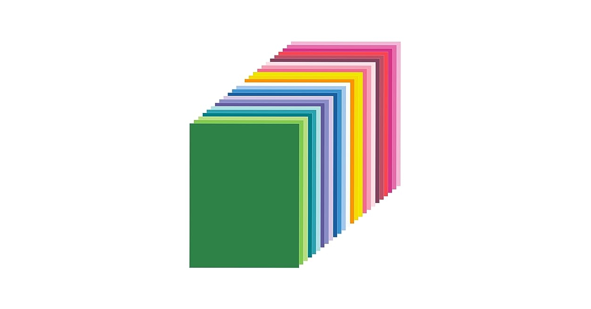 Amazon.com : vidabita 100 Sheets Colored Cardstock Paper