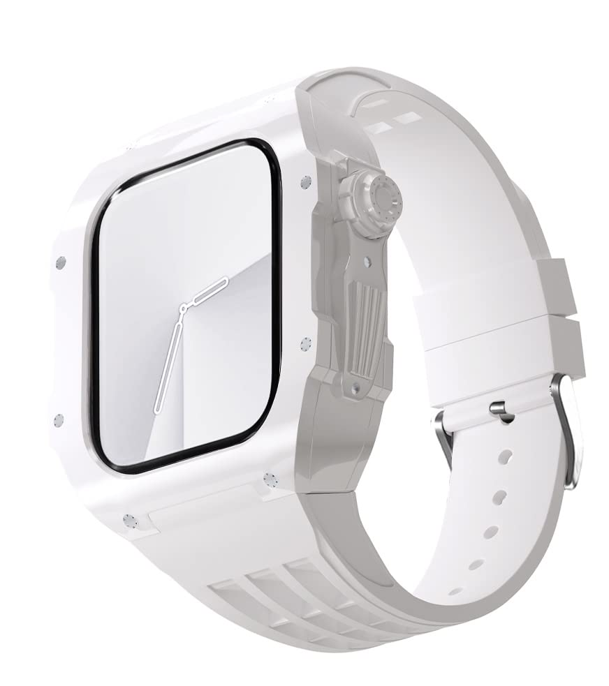 Bracelet boîtier transparent Apple Watch 45mm kit de modification