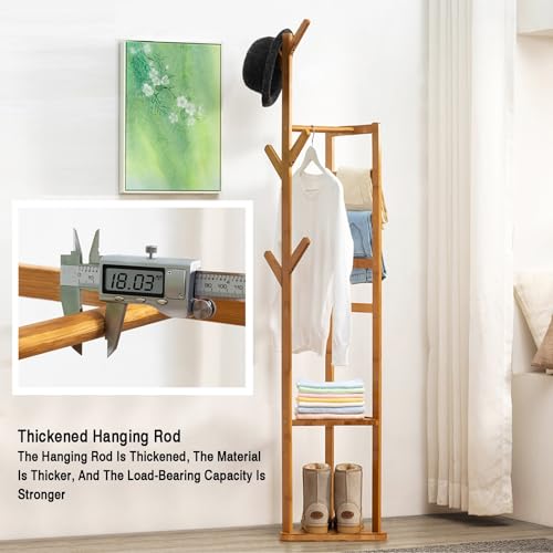 Porte-manteau autoportant d'angle pour optimiser les petits espaces