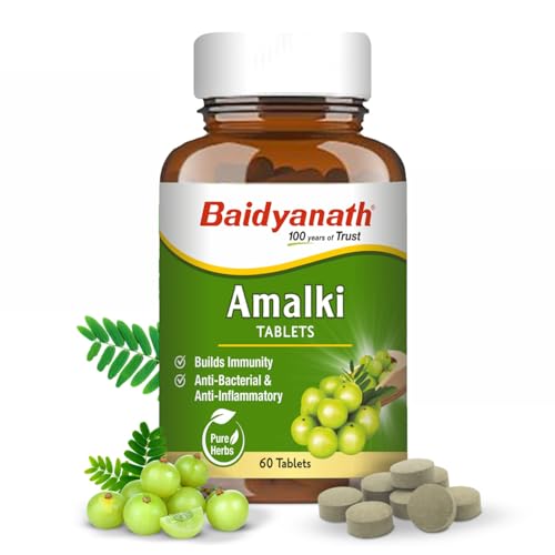 Baidyanath Amlaki (Amla) | Helps to Build Immunity | Anti-Bacterial and Anti-Inflammatory | 60 TB