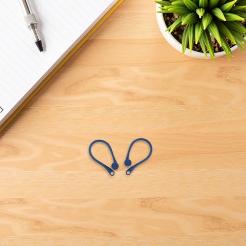 Gancho Oreja Auriculares Inalámbricos Solución Antipérdida Cómodo Azul 5