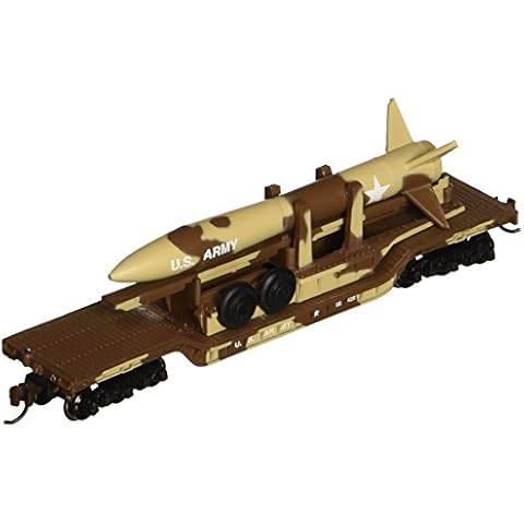 Bachmann Industries Inc. 52' Center-Depressed Flat-Car - N Scale Cover