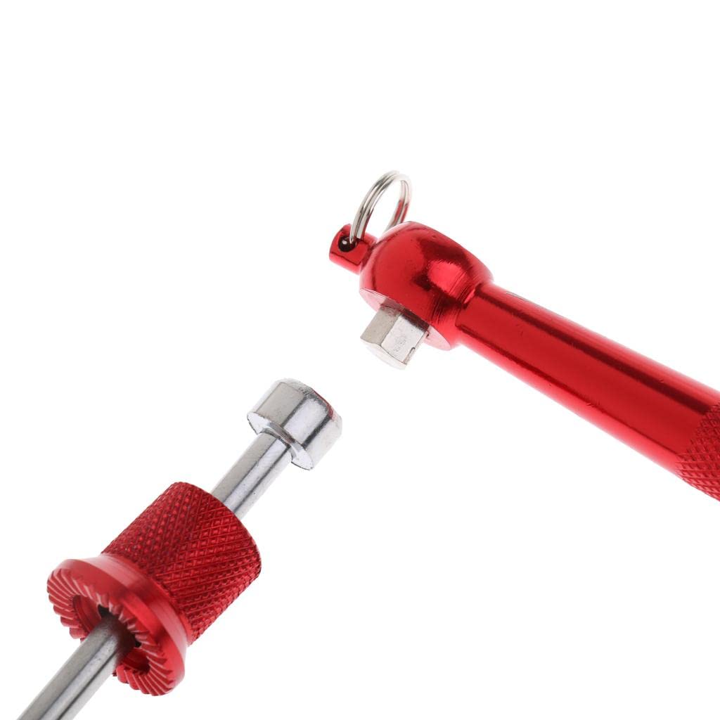5 Satz Vorne Hinten Schnellspanner Achse Fahrrad Spieß Set für Rennrad Spieße Rot