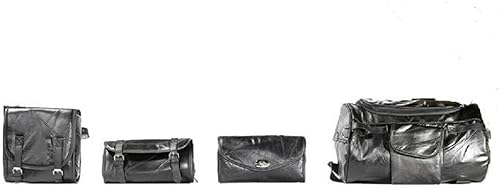 Juego de bolsas múltiples de 4 piezas para motociclistas, 1 bolsa de barras, 1 bolsa de herramientas, 1 bolsa de parabrisas y 1 bolsa de viaje.