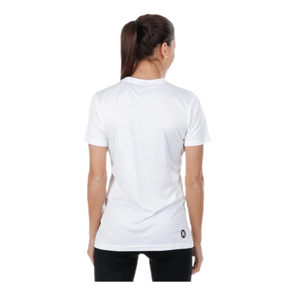 Kempa Women Poly Shirt Ladies T-Shirt - White, S