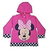 Western Chief Girls Disney Minnie Wink Rain Coat Pink 6