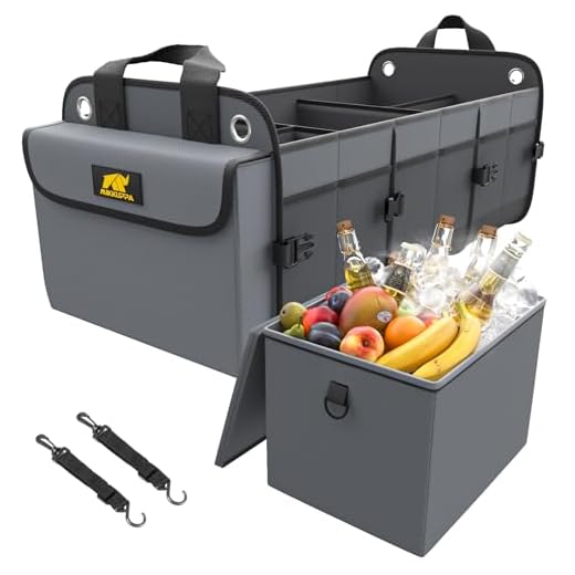 MIKKUPPA Large Car Trunk Organizer