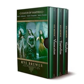 League of Vampires Box Set Audiolibro Por Rye Brewer arte de portada