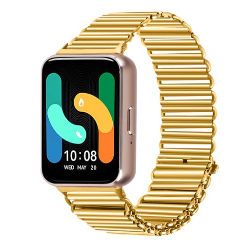 Gimuk(�M���N) ���^���X�g���b�v Samsung Galaxy Fit 3 �X�g���b�v�Ή� ���߉\�ȃX�e�����X�X�`�[�������p���v�o���h�u���X���b�g Samsung Galaxy Fit 3 SM-R390�Ή� �����T�C�Y ���^�� ��΂Ȃ�