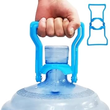 Amazon Water Can Lifter Handle – Durable Grip for 20L & 25L Bottles | Easy Lift & Carry Water Bottle Holder | BAAAN Strong Water Can Handle for Effortless Lifting (Pack of 1, Blue)