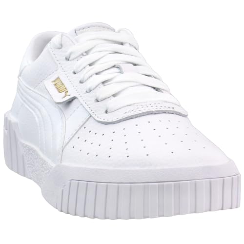 PUMA Womens Cali Platform Sneakers Shoes Casual - White4
