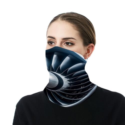 Neck Gaiter Jet Engine Balaclava para Hombres y Mujeres Protección Solar Mascarilla Facial Cubierta de Cara Transpirable Enfriamiento Bufanda para Esquí y Senderismo miniatura 7