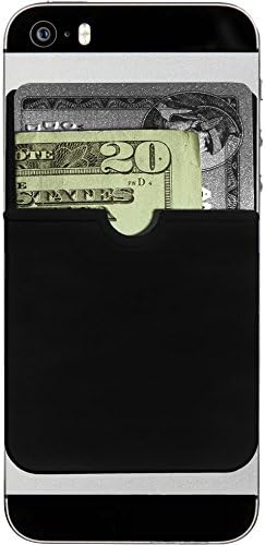 The Original Sticker Wallet Adhesive, Ultra-thin, Credit Card Wallet, Black