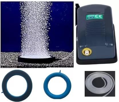 AKSHAT ENTERPRISES Complete Aquarium Air Pump Kit - Essential Aeration Accessories for Your Fish Tank Includes 1 Air Pump, 1 Air Stone, and 1.5 M Pipe (B0C9M5VZT7) Amazon Price History, Amazon Price Tracker