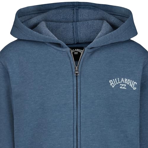 Image of Billabong Boys' Full-zip Fleece Sweatshirt, Soft & Comfortable Hoodie, Regular Fit