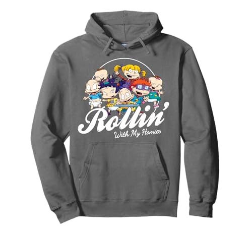 Rugrats Rollin With My Homies Baby Group Hoodie Pullover Hoodie