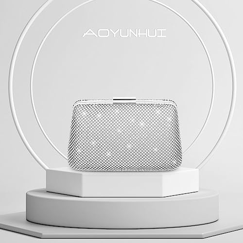 Image of AOYUNHUI Clutch Purses for Women Evening Bags Rhinestone Bag for Wedding Prom Party | for Wedding