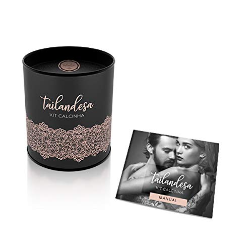 Kit Calcinha Sexy Preta Tamanho Único