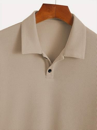 Image of TAGDO Men's Premium Waffle Knit Regular fit T-Shirt || Mens Tshirt (2018)