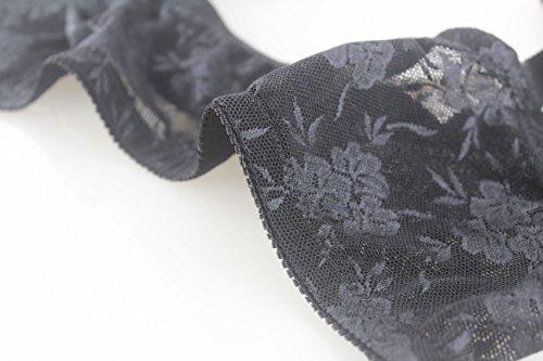 Tvrtyle Women's Mysterious Sexy Black 4 Vintage Metal Clips Garter Belts For Stockings (2X-Large) #TOP7