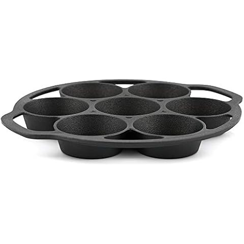 BBQ-Toro Gusseisen Muffinform für 7 Muffins I Gussform Cover