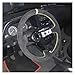 Universal 14 inch 350mm Suede/PVC/PU Car Aluminum Racing Steering wheels Deep Corn Drifting Sport Steering Wheel With(PU)