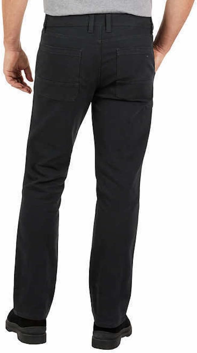 Weatherproof Vintage Men's Relaxed Fit Trevorland Flex Utility Stretch Canvas Pant (US, Waist Inseam, 40, 34, Regular, Regular, Black) - Image 2