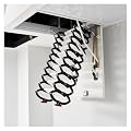 Invisible Folding Ceiling Loft Ladder, Connect Indoor Areas with Attics, Storage Rooms, Employee Break Areas, Museums, Villas, Small Apartments(Automatic,70 * 120cm*H300CM)