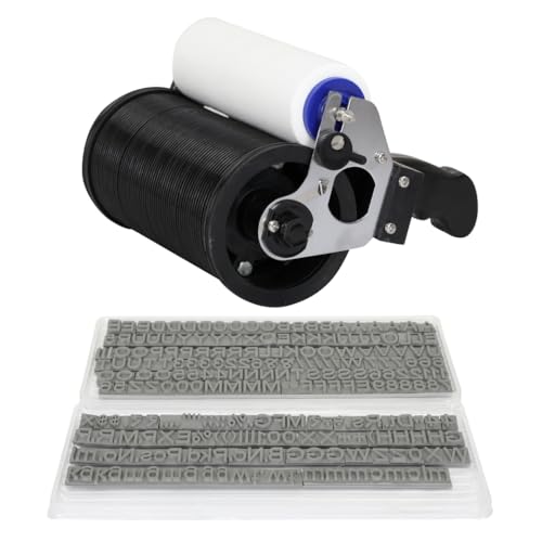 Image of SMART PACK Handy Coder Machine for Batch No. MFG. MRP. EXP. Date Printing on Laminated and Without Laminate Carton Box | Handheld Coder Printer | Coder Size - 8 INCH with 25MM Letter Set