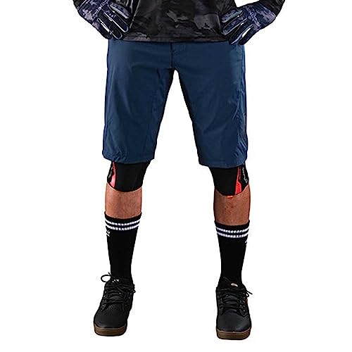 Troy Lee Designs Cycling Mountain Bike Trail Biking MTB Bicycle Shorts for Mens, Flowline Shorts W/Liner (Blue, 38)