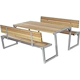 Offrez à votre espace extérieur une touche d'élégance et de confort avec notre ensemble table et bancs marron. Transformez vos pauses en plein air en moments de partage inoubliables grâce à un mobilier à la fois esthétique et fonctionnel, parfait pour toute saison.