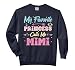 my favorite princess calls me mimi, funny granddaughter Comfort Colors Adult Sweatshirt