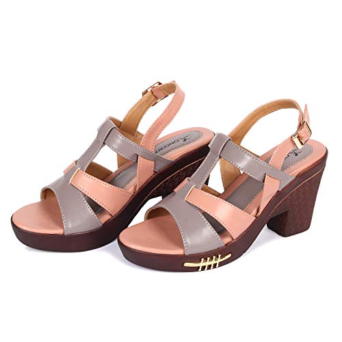 Image of Longwalk Women's & Girls' Fashion Sandal Comfortable Heel Party Wedge Sandals