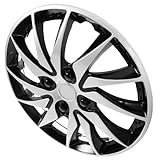 JECOMPRIS Modification de Votre Véhicule Enjoliveurs Décoratifs de 14 Pouces pour Jantes de Véhicule Universelles