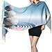 Produktbild Sunwei firm Cool Spa Stones And Lily Flowers In Zen Garden Large Scarf Lightweight Scarfs For Girls Shawl Wrap Scarf 77"x27"/196x68cm Large Soft Pashmina Extra Warm